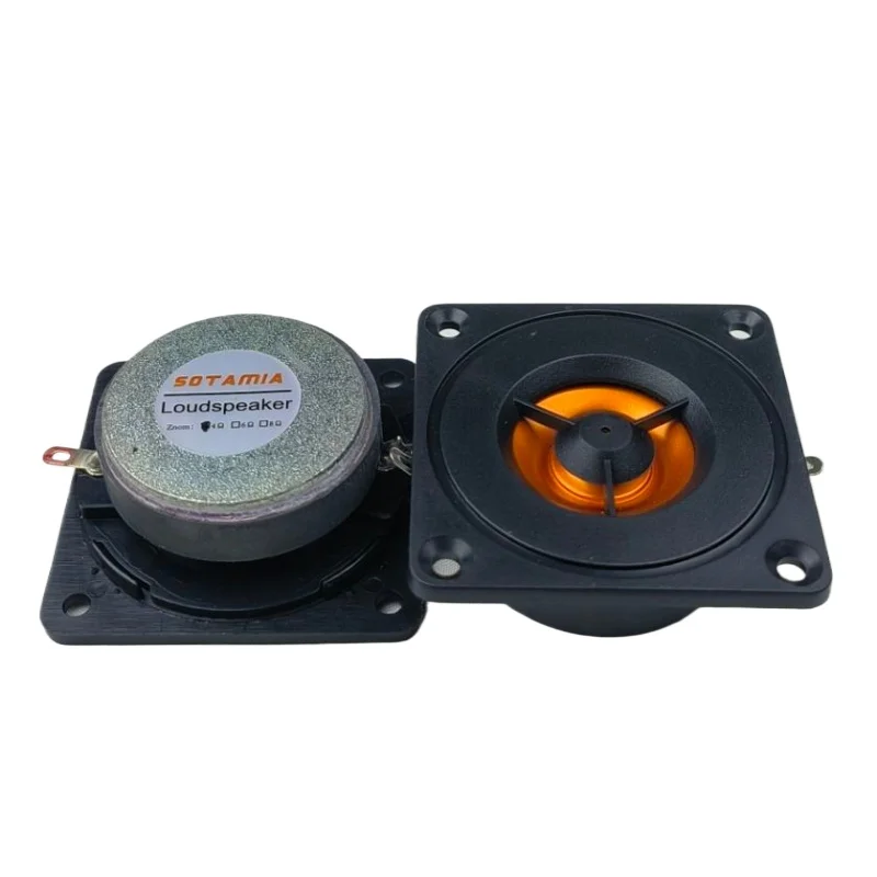52MM Tweeter Audio Speaker 2 Inch 4Ohm 15W HIFI Treble Bluetooth Speaker Mudic Sound Loudspeaker Modified Subwoofer 2Pcs