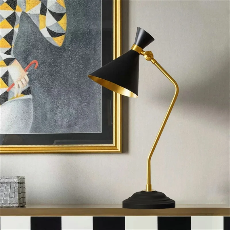 

Nordic Student Table Lamp Simple Creative Desk Light LED Eye-caring for Home Study Parlor Bedroom