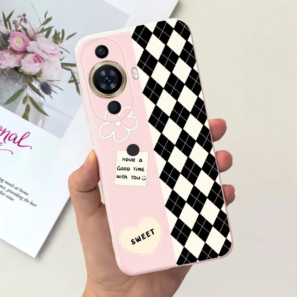 Stylish Fashion Pattern Soft Silicone Phone Case for Huawei Nova 11 Series
