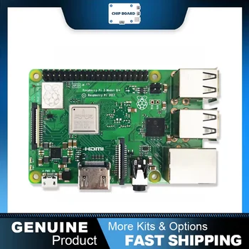 Original Raspberry Pi 3 Model B /3B+ Plus BCM2837 1.2G ,Raspberry Pi 3 B+ with 2.4G & 5G WIFI 4.2 Bluetooth and PoE 1