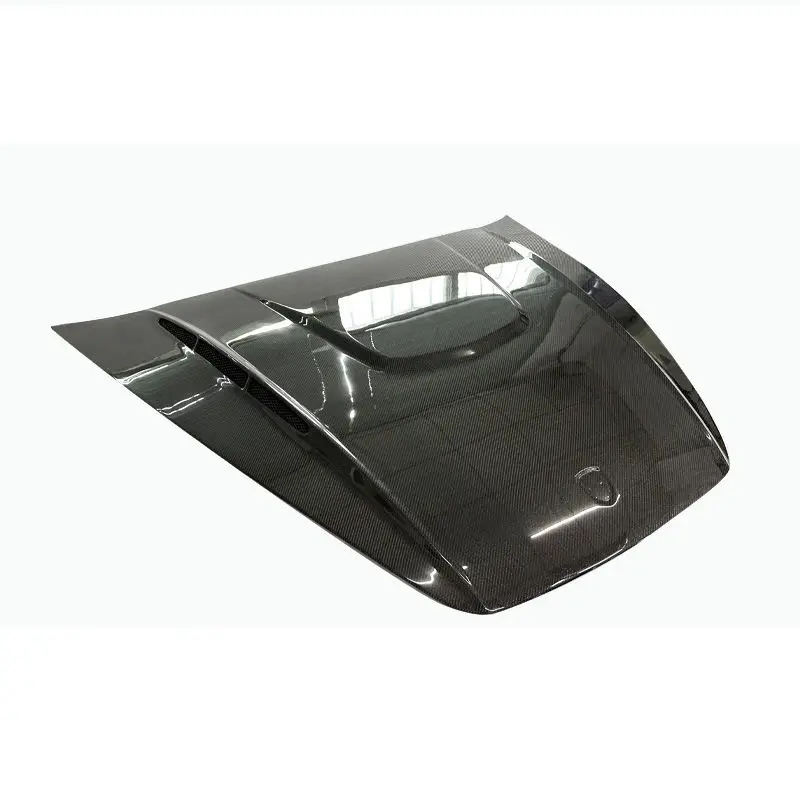 

958.1 HM Style Carbon Fiber Fibre Body Kit Front Engine Hood Bonnet Vented For Porsche Cayenne 958.1 2012-2018,100% TESTED WELL