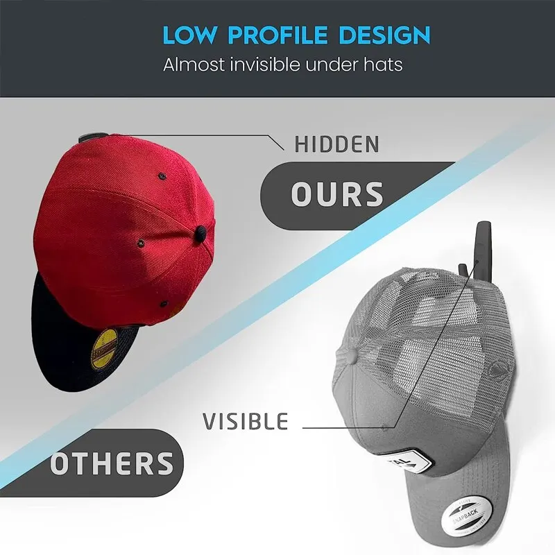 Minimalist Hat Sticking Hooks 2