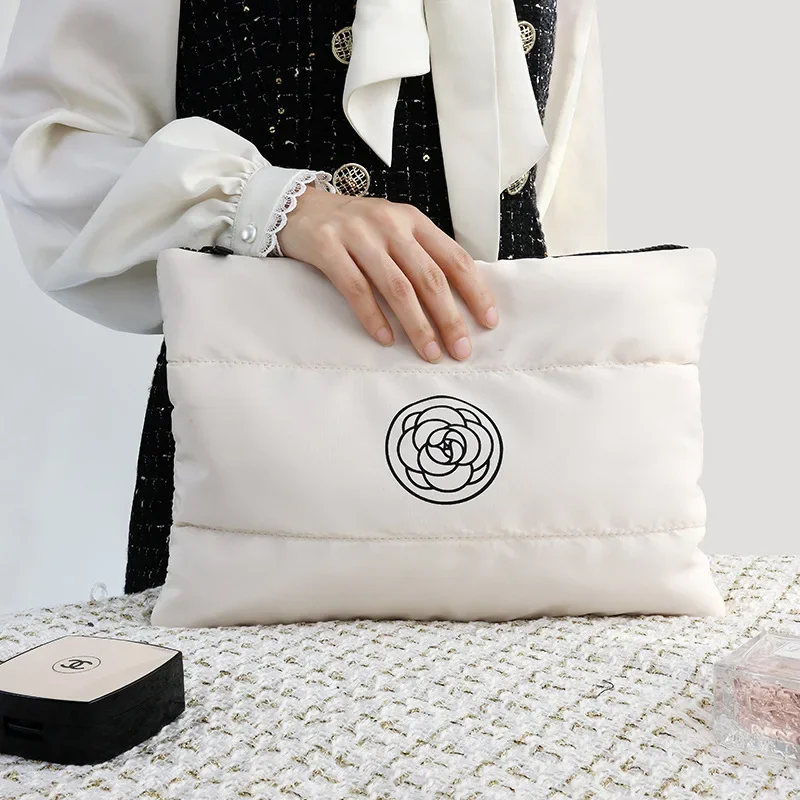 Vintage Womens Cosmetic Bag Makeup Case Female Travel Storage Bags College Girls Clutch Purse Handbags Bathroom stuff Pen holder 5