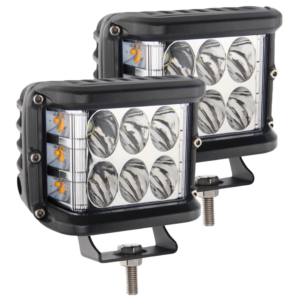 

4-дюймовый светодиодный рабочий светильник, рабочий светильник, полосатый светильник и лампа, стробоскоп, suv caminhao, светодиодный светильник, алюминиевый свет