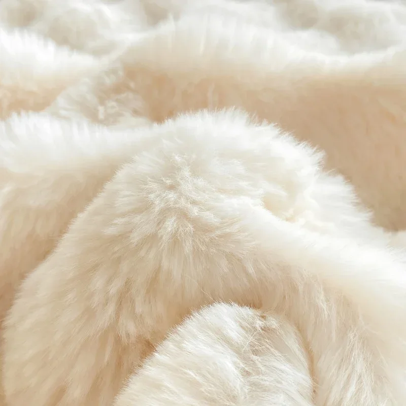 New Plush Velvet Flat Sheets Heavyweight Bed Sheet King Sheets For Winter Warm Single Queen Blanket Bedspreads 5