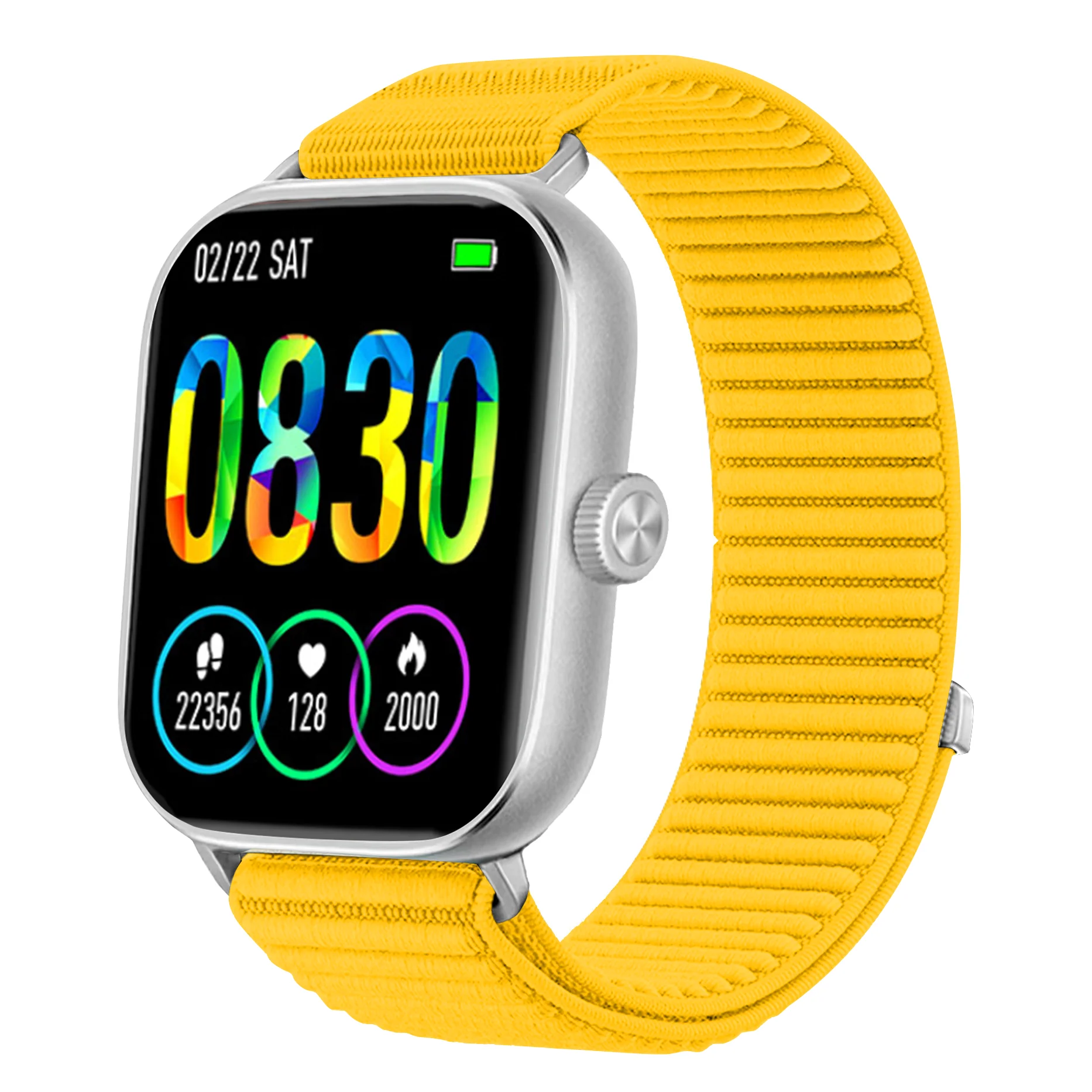 Breathable Nylon Loop Watch Strap - Simple Style