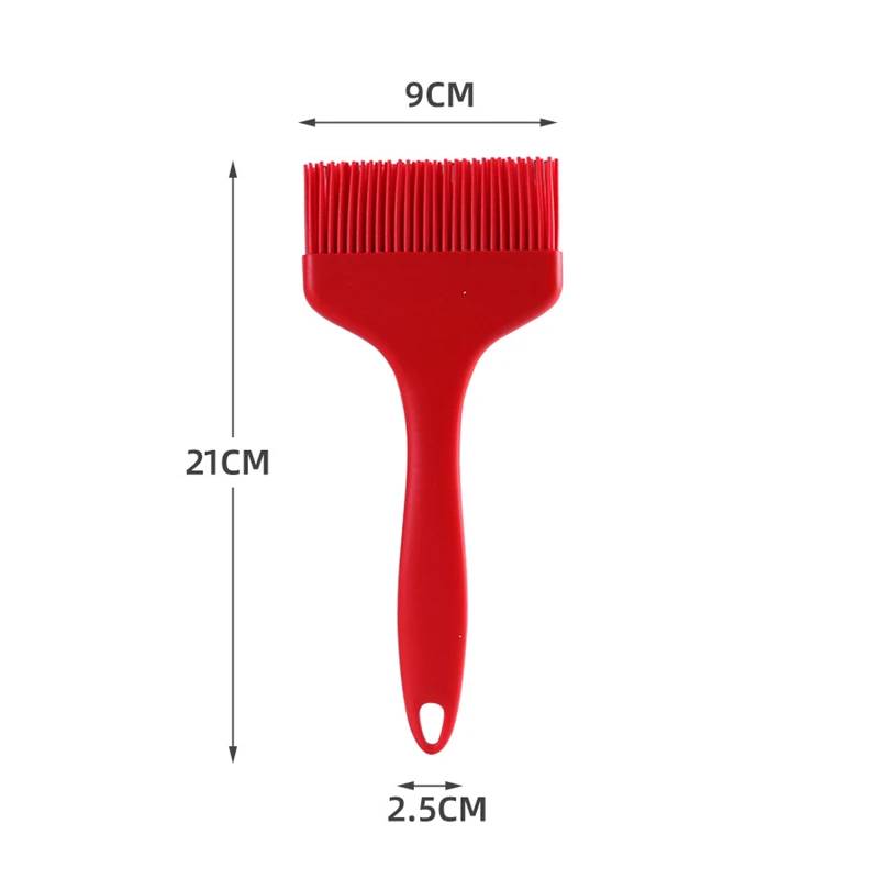 Silicone Oil Brush Pastry Brush Silicone Cake Brush for Barbecue Bread Pastry Baking