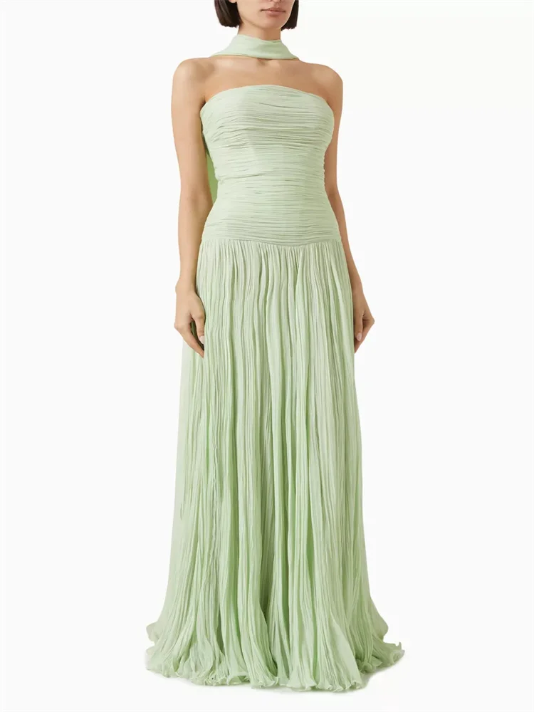 green emerald velvet dress Zapaka Women Olive Halter Formal Dress Sheath Chiffon Long Evening Dress, Olive / UK6
