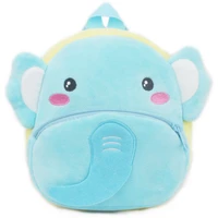 Fashion Children School Bags 3D Cartoon Print Plush Kids Backpack Kindergarten Boys and Girls School Bags Mini Backpack Book Bag 2