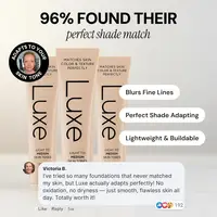 Fond de teint changeant de couleur Luxe 30 ml avec protection SPF UV – Teinte auto-adaptative, naturel, léger, hydratant pour une tenue toute la journée 4