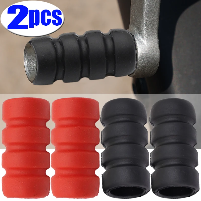 

1/2PCS Rubber Anti-slip Universal Motorcycle Shift Gear Lever Pedal Rubber Cover Shoe Protector Foot Peg Motorcycle Accessorie