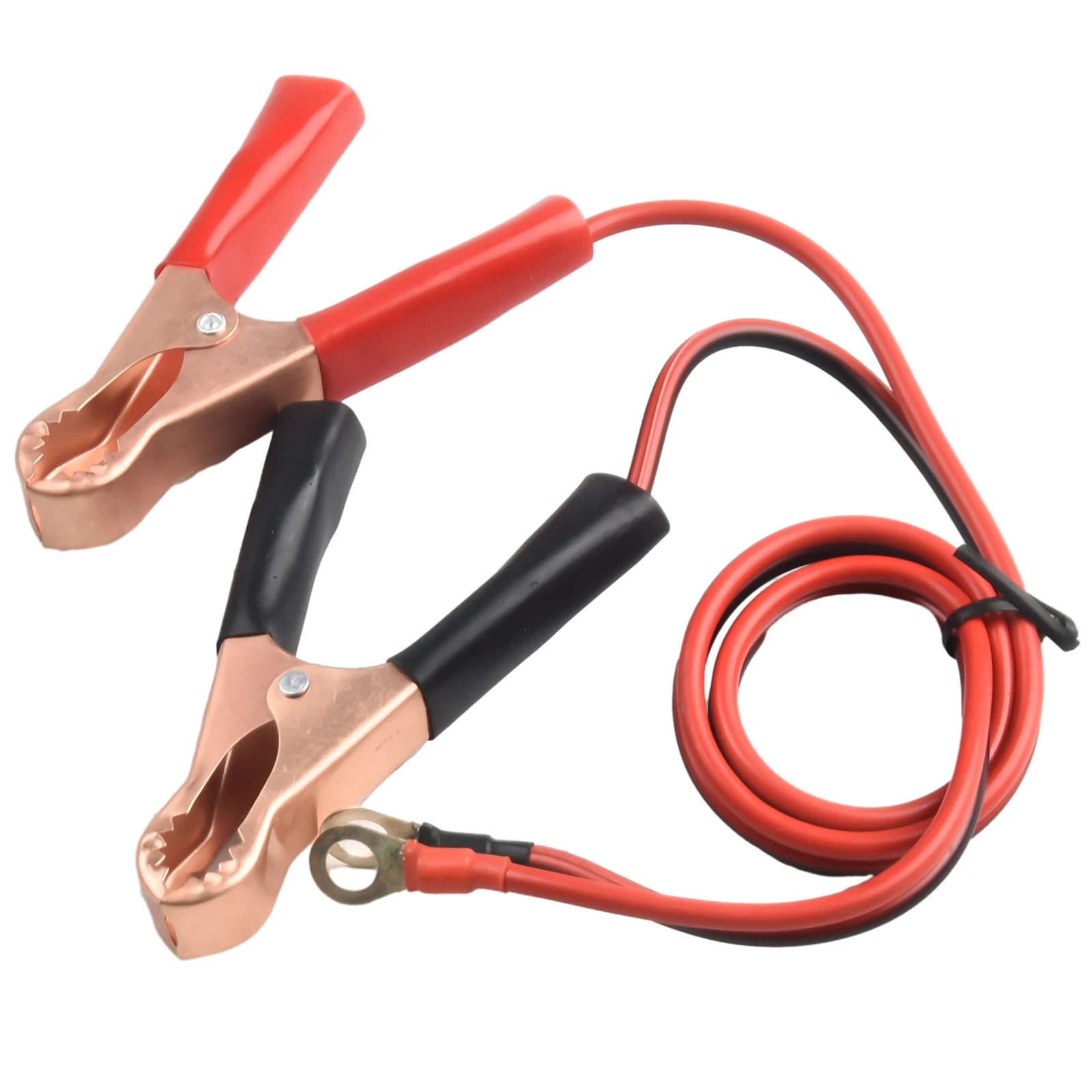 

2x Car 50AMP Battery Inverter Wire Power Transfer Cable Alligator Clip Electrical Fuse Protection Battery Clip Wire Cable Clamp