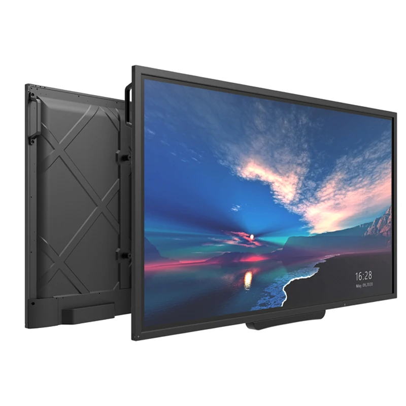 

65 75 86 98 110 дюймовый дисплей с плоской панелью, OEM сенсорный экран, Android 11, Интерактивная фотография