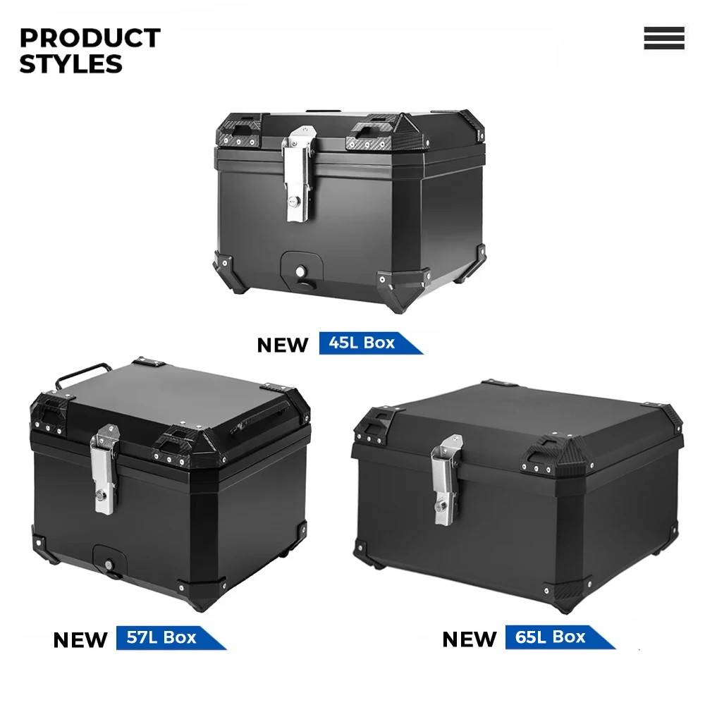 オートバイ ツーリング トップ ボックス テール トランク ラゲッジ