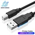 USB A to Type B 2.0