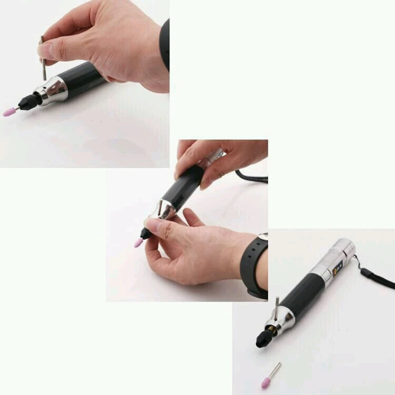 Engraving Pen Rechargeable Electric Carving Polishing Pen Portable Mini Driller