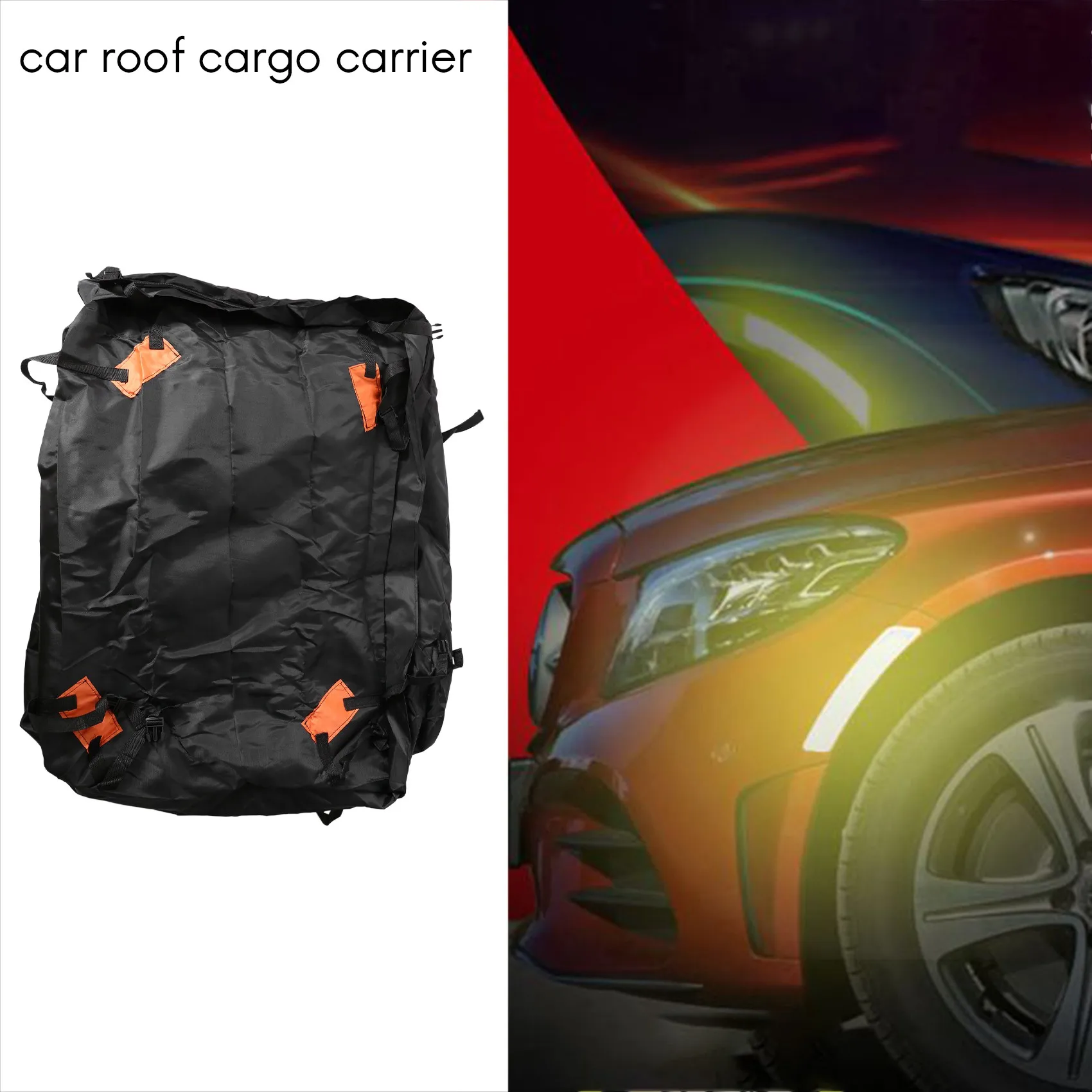 

Outdoor Waterproof Car Roof Top Rack Carrier Cargo Bag Car Rooftop Cargo Bag Travel Luggage Storage Cube Bag with Mat