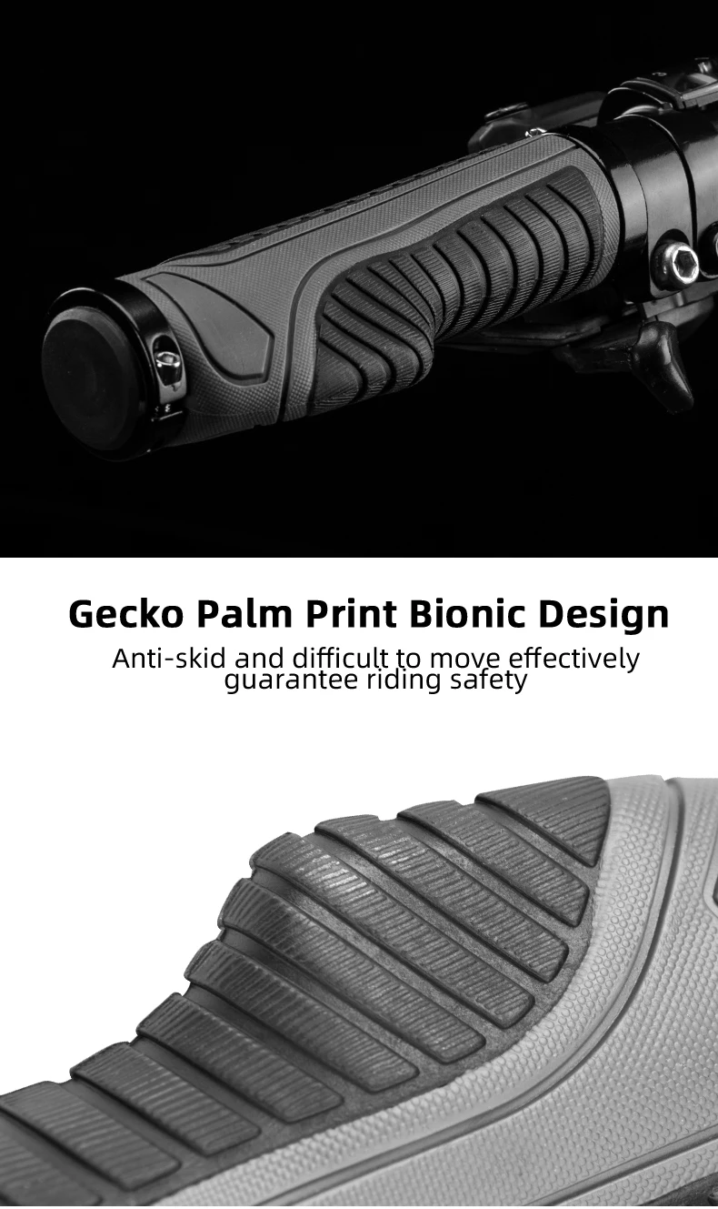 Bicycle Grips Mountain Road Cycling Bike Handlebar Cover Grips Smooth Soft Rubbe