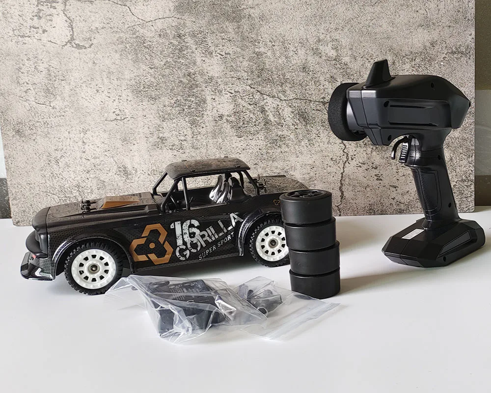 SG1607 High Speed RC Car 1/16 4WD Drift Car RTR Drifting Remote Controlled Racing Car Vehicle Model Toys Car Boys Gift 4