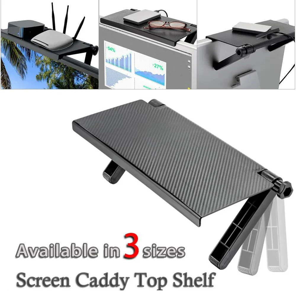 

Desktop Screen Adjustable Top Storage Shelf Rack Holder Computer Monitor Desktop Stand TV Rack Display Display Shelf Bracke