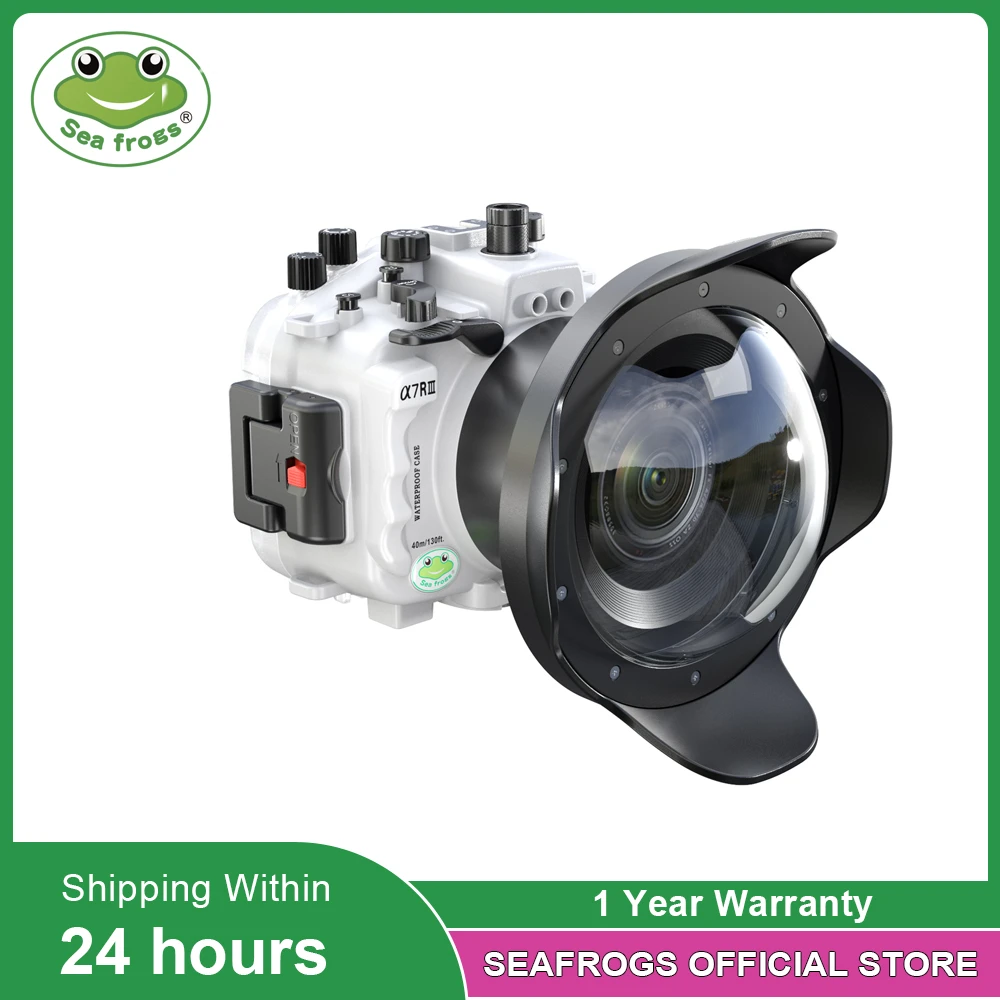 Seafrogs For Sony A7RIII/A7III 16 35mm12 24mm24 70mm Lens White
