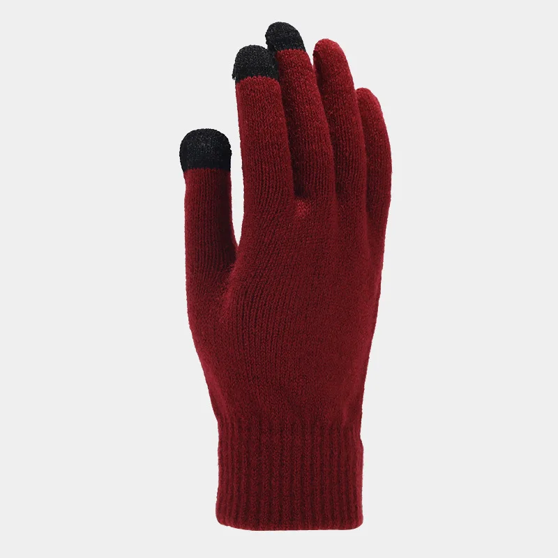 Men Women Cashmere Knit Hat Neck Gloves three-piece Cold Thick Windproof Riding Warm Suit Bufanda Hombre Gorro Invierno