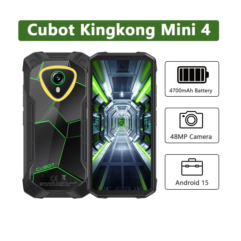 Cubot KingKong MINI 4 Rugged Phone4.7 Inch Mini Mobile Phones 8GB