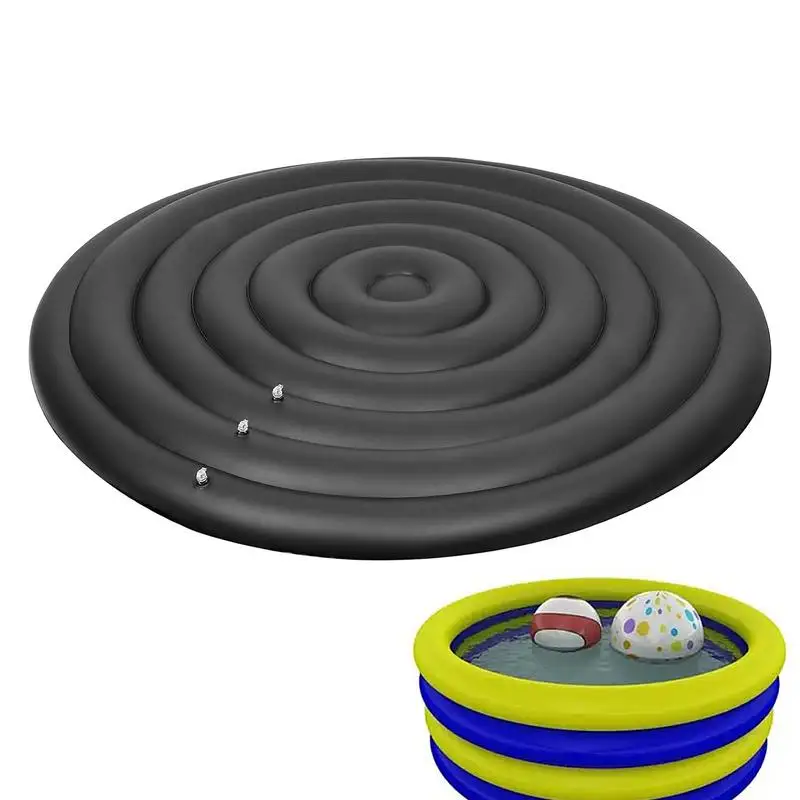 Round Hot Tub Cover Spa Pool Protective Lid Portable Round Inflatable Hot Tub Cover Replacement for Family Hotel Garden