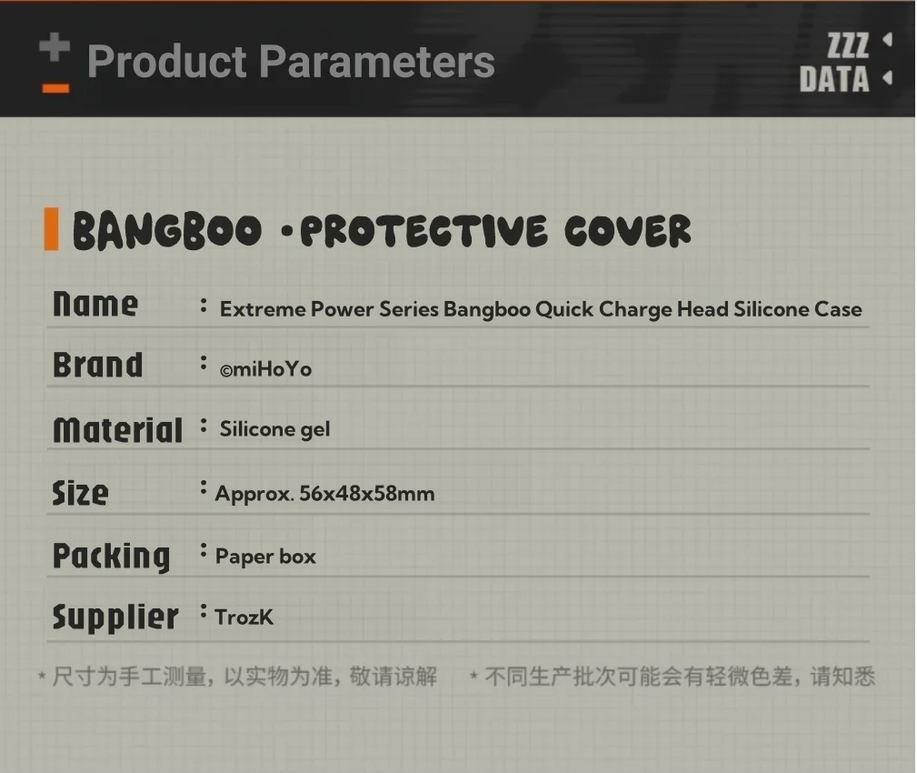 Zenless Zone Zero Genuine Anime Rush Power Series 35W