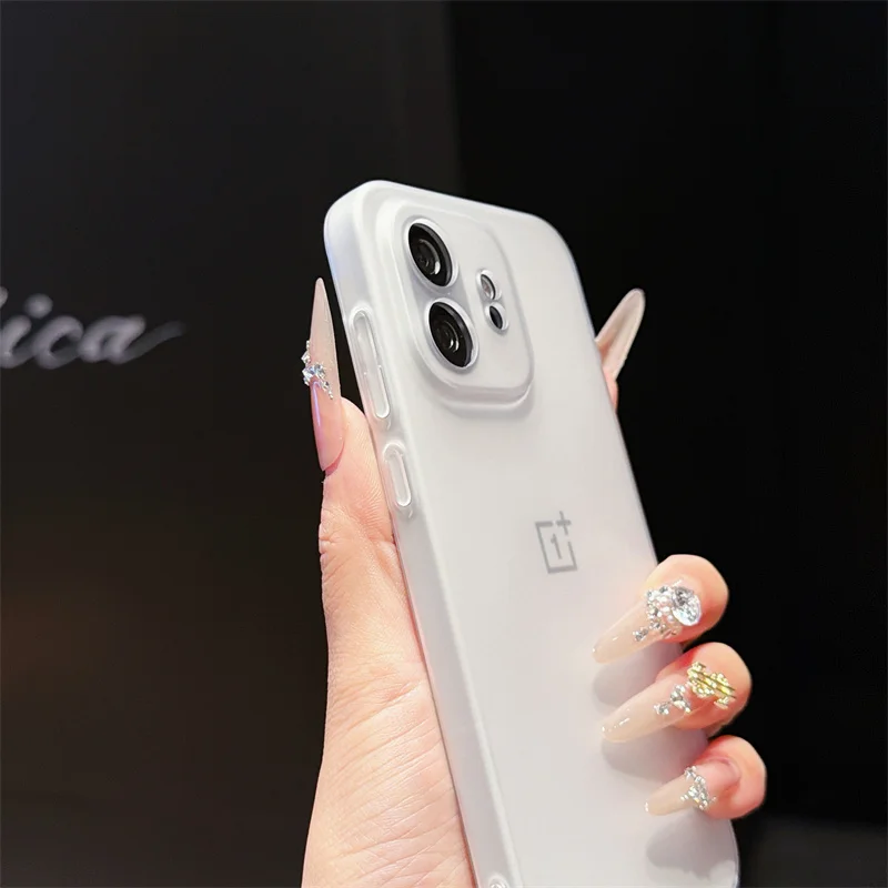 Matte Transparent Magnetic Phone Case Cover