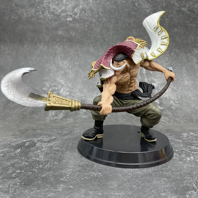 One Piece Figurine Edward Newgate Barbe Blanche Anime Jouet Modèle 24cm