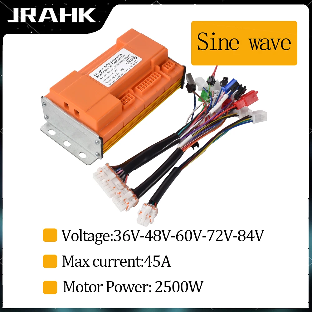 Kit Contrôleur Moteur Sans Balais 3000W 72V Pour Vélo électrique, Scooter, VTT, Kart