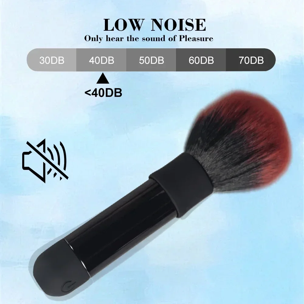 Bullet Vibrator For Women G-Spot Nipple Clitoral Makeup Brush Dildo Vibrators Clitoris Stimulator AV Magic Wand Massage Sex Toys 3