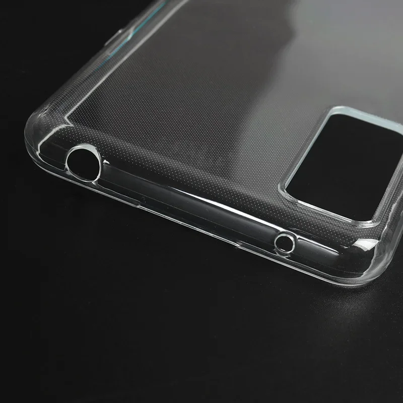 Crystal Clear Soft TPU Protective Case - Transparent Silicone Cover