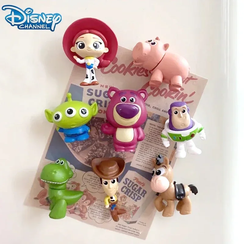 Disney Toy Story Fridge Magnet Busse Lightyear Furniture Decoration Woody Magnets Alien The Party Decorative Gift Cartoon