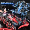 Eight wheels 2.4G gesture sensing 360° Climbing drift Stunt off-road vehicle RC Racing Spray Music Toy Remote Control Car gift 1
