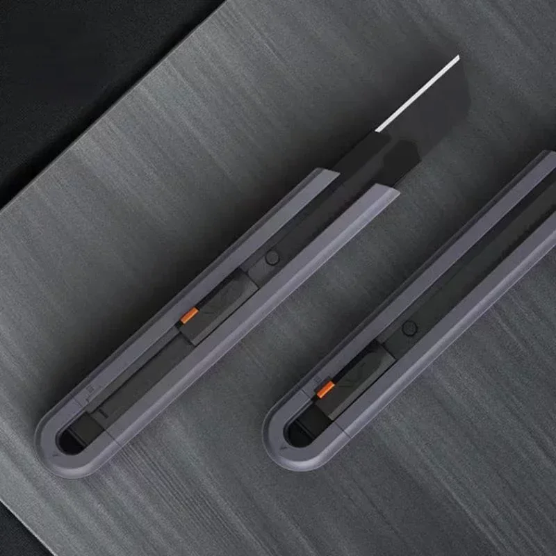 Utility Knife Mini Multifunction Carbon Steel Blade Safety Lock Stretch Pocket Professional Paper Cutter Household Manual Tool