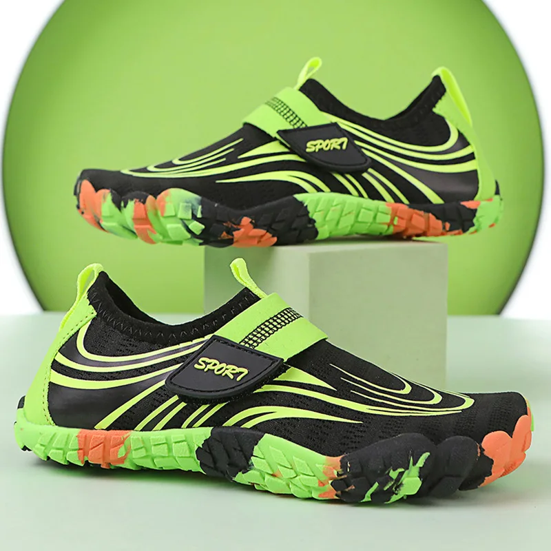 Kids' Quick-Dry Aqua Shoes - Non-Slip Barefoot Water Sneakers