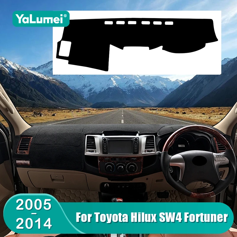 Für Toyota Hilux SW4 Fortuner AN50 2005 2006 2007 2008 2009 2010 2011 2012 2013 2014 Auto Dashboard Sonnenschutz Abdeckung Zubehör