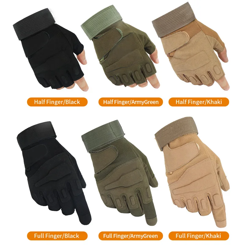 

Blackhawk Tactical Gloves Outdoor Cycling Gloves Sports Camo Military Glove Motorcycle Riding Bike Running Paintball Gloves