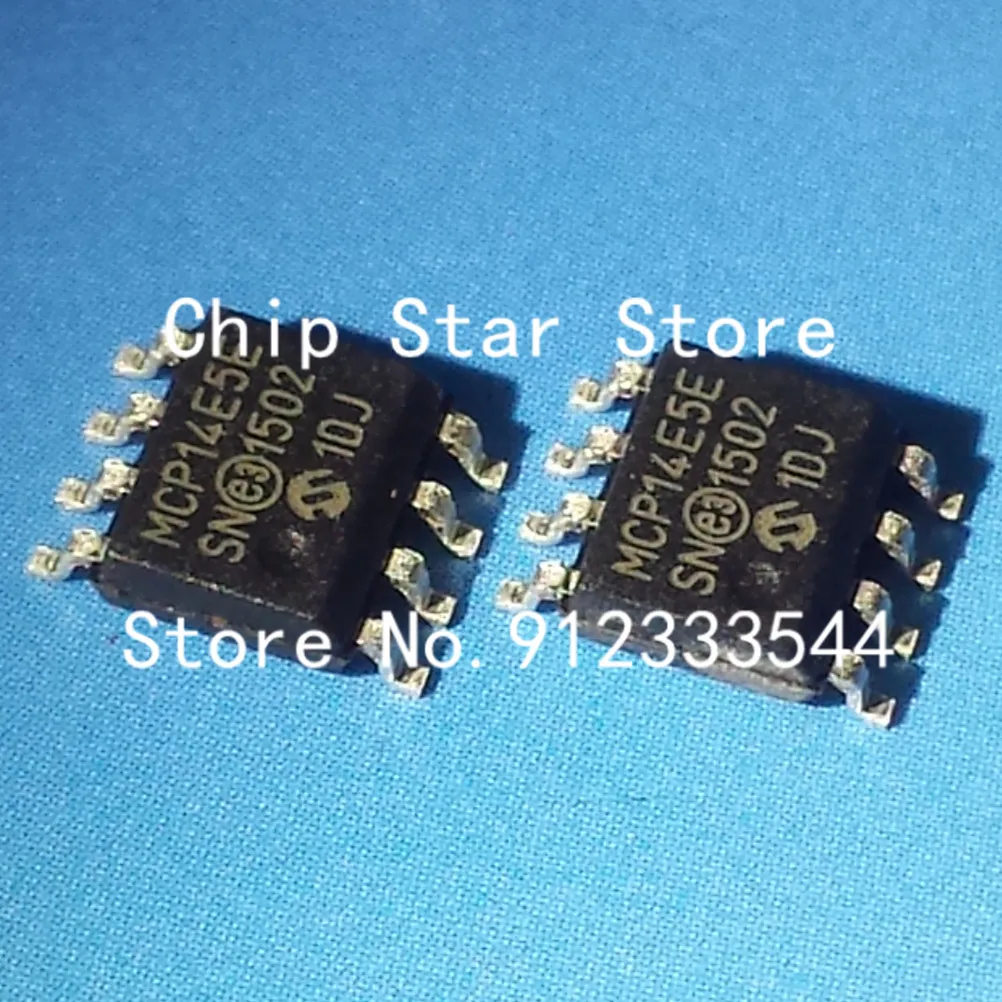 

5-100pcs MCP14E5-E/SN MCP14E5 MCP14E5T SOIC8 Dual MOSFET Driver 100% новый и оригинальный