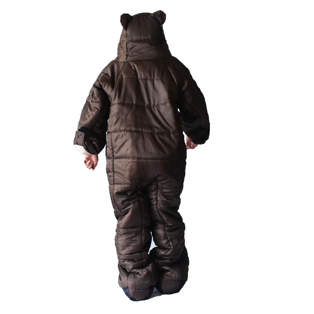 Welead Cotton Bear Camping Down Sleeping Bag Winter Suit For -10℃—5℃ Sleeping Bags Cold Weather Lightweight Camp Gear 2