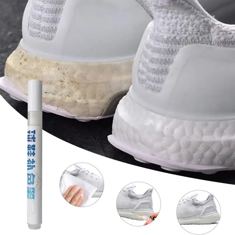 Shoe Whitener For Sneakers Shoe Whitener Pen Sneaker Care For Canvas Leather Marker Pen