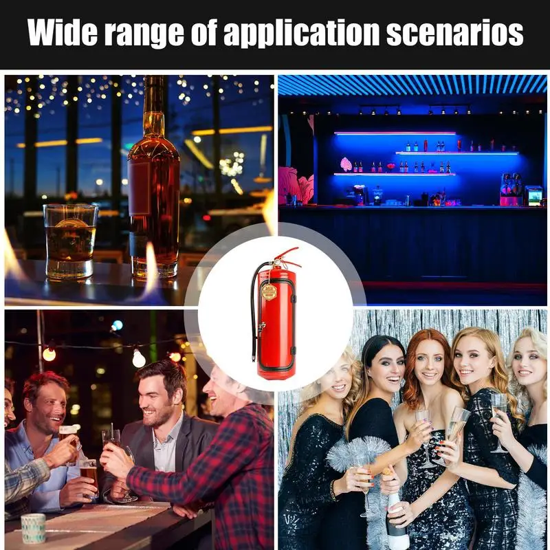 Mini Bar Wine Cabinet Mini Bar For Whiskey Lovers Fire Extinguisher Design Wine Cabinet Desktop Decoration Creative Novelty