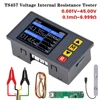 TS457 DC5V Voltage Internal Resistance Tester Detector AC 4-Wires Adjustable Voltmeter Battery Analyzer Tool With Kelvin Clip 1
