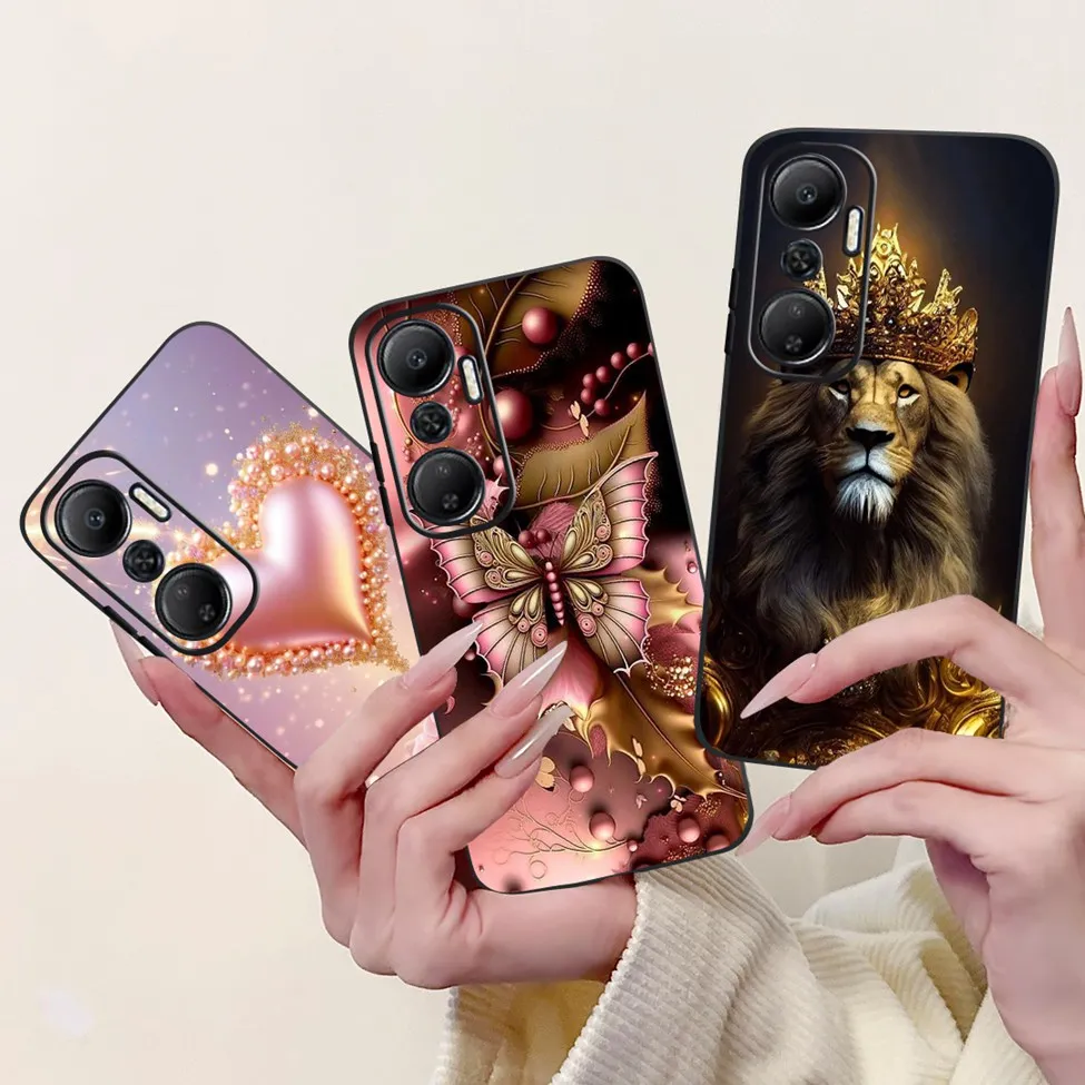 Cute Cartoon Funny Luxury Shockproof Silicon Phone Case - Stylish Back Cover