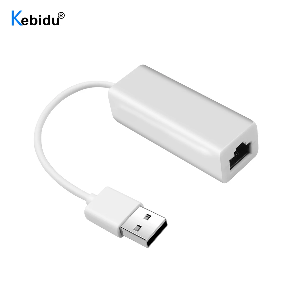 Kebidu Scheda Di Rete Portatile Da Usb 2.0 A Rj45 10Mbps Micro Usb A Rj45 Ethernet Lan Adapter Per Pc Laptop Windows Xp 7 8