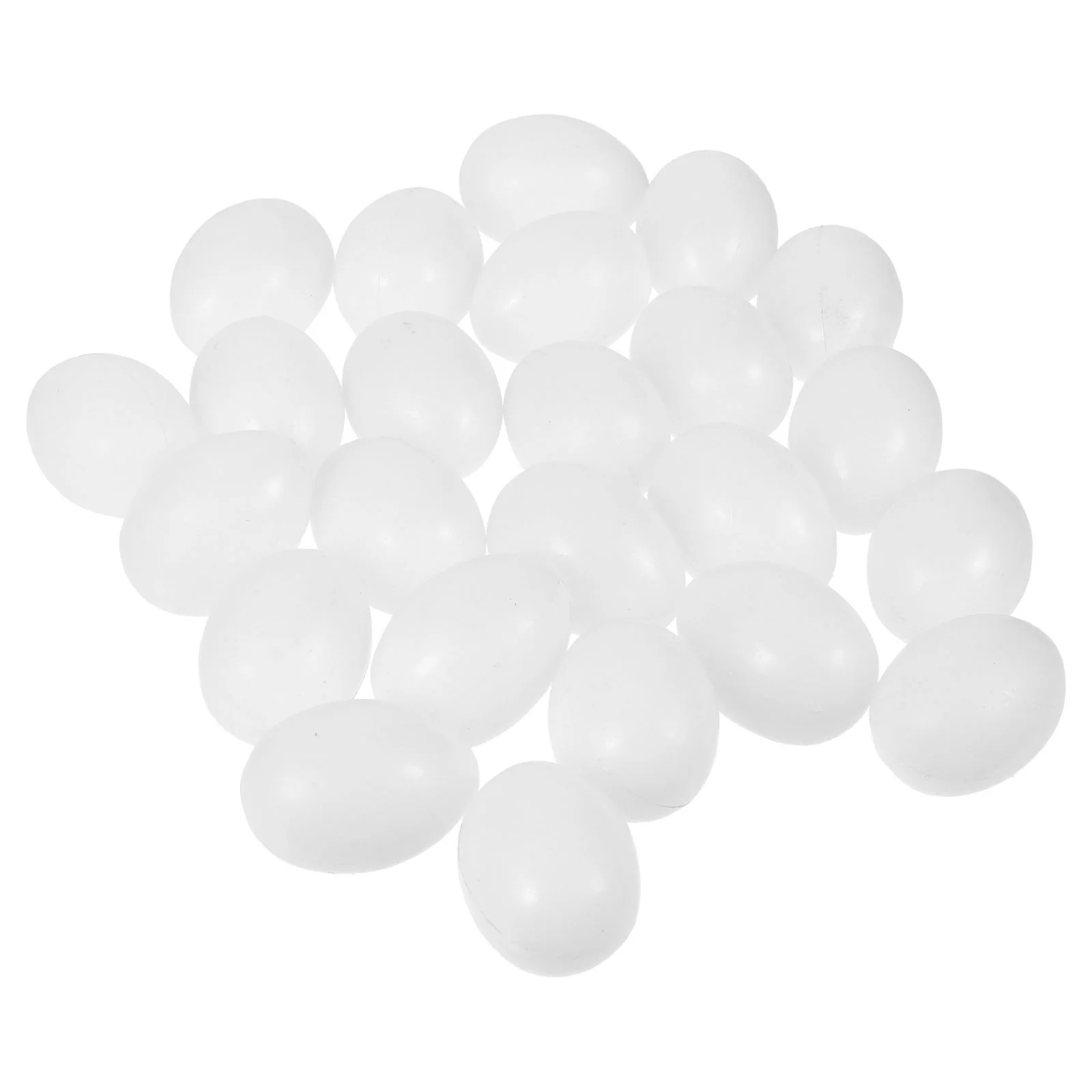 

30 Pcs Simulated Pigeon Eggs Accessories for Loft Lots Pigeons Solid Dummy Meat