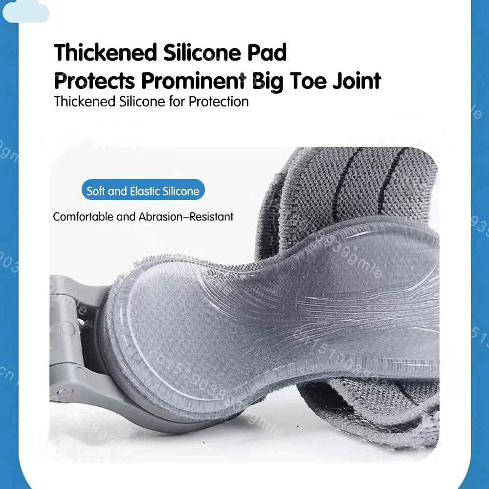 Hallux Valgus Corrector Big Toe Orthopedic Toe Straightener Anti-Slip Adjustable Toe Correction Pedicure Finger Toe Corrector