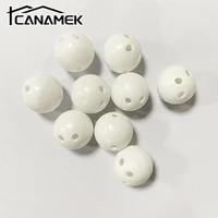 10pcs 24mm Plastic Rattle Bell Balls Squeaky Baby Toys DIY Rattle Beads Noise Maker Repair Fix Dog Toy Pet Accessories 1